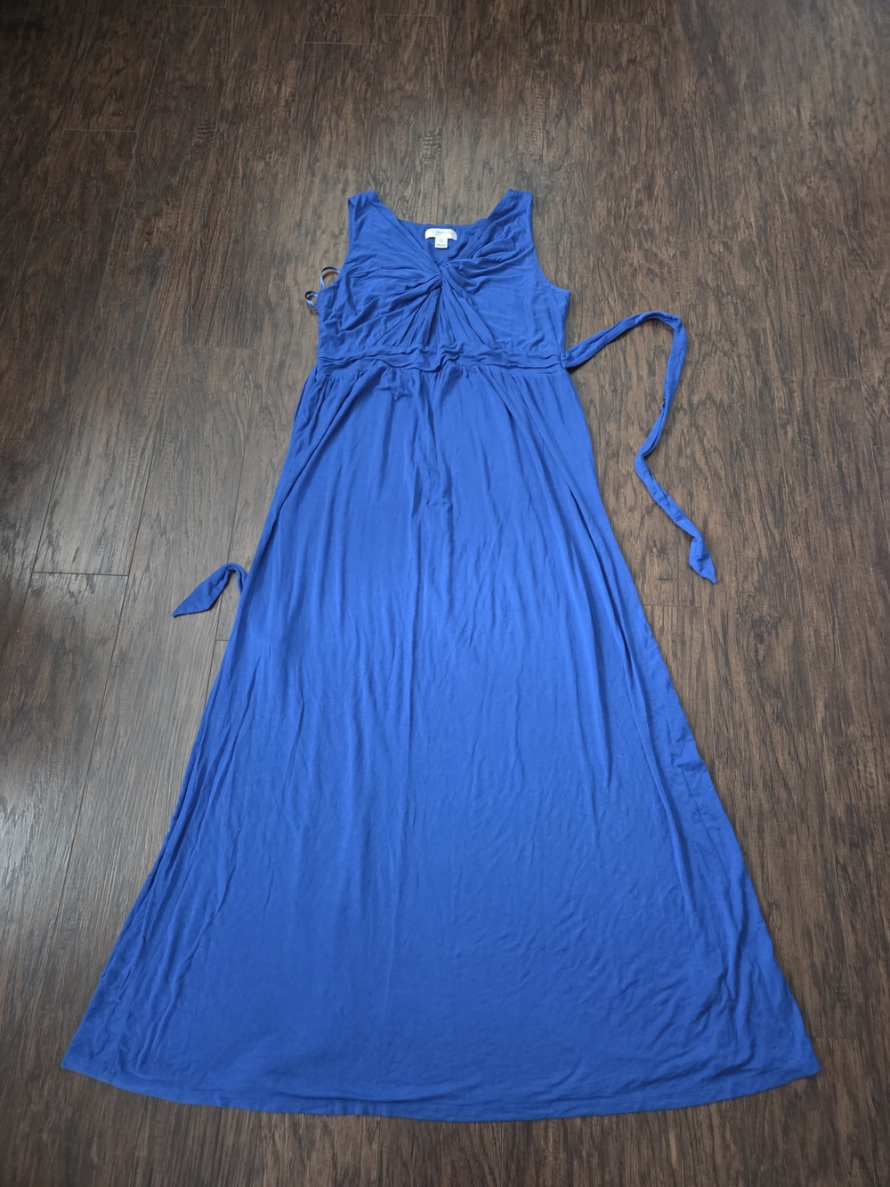 Motherhood Maternity Royal Blue Maxi Dress